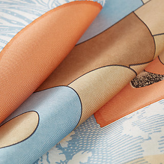 Cavalier en Formes scarf 45 - Beige | Hermès USA